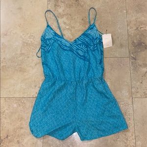 Zara Silky Printed Romper